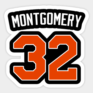 David Montgomery Sticker